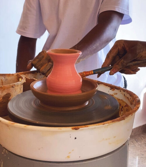 Soother pottery class