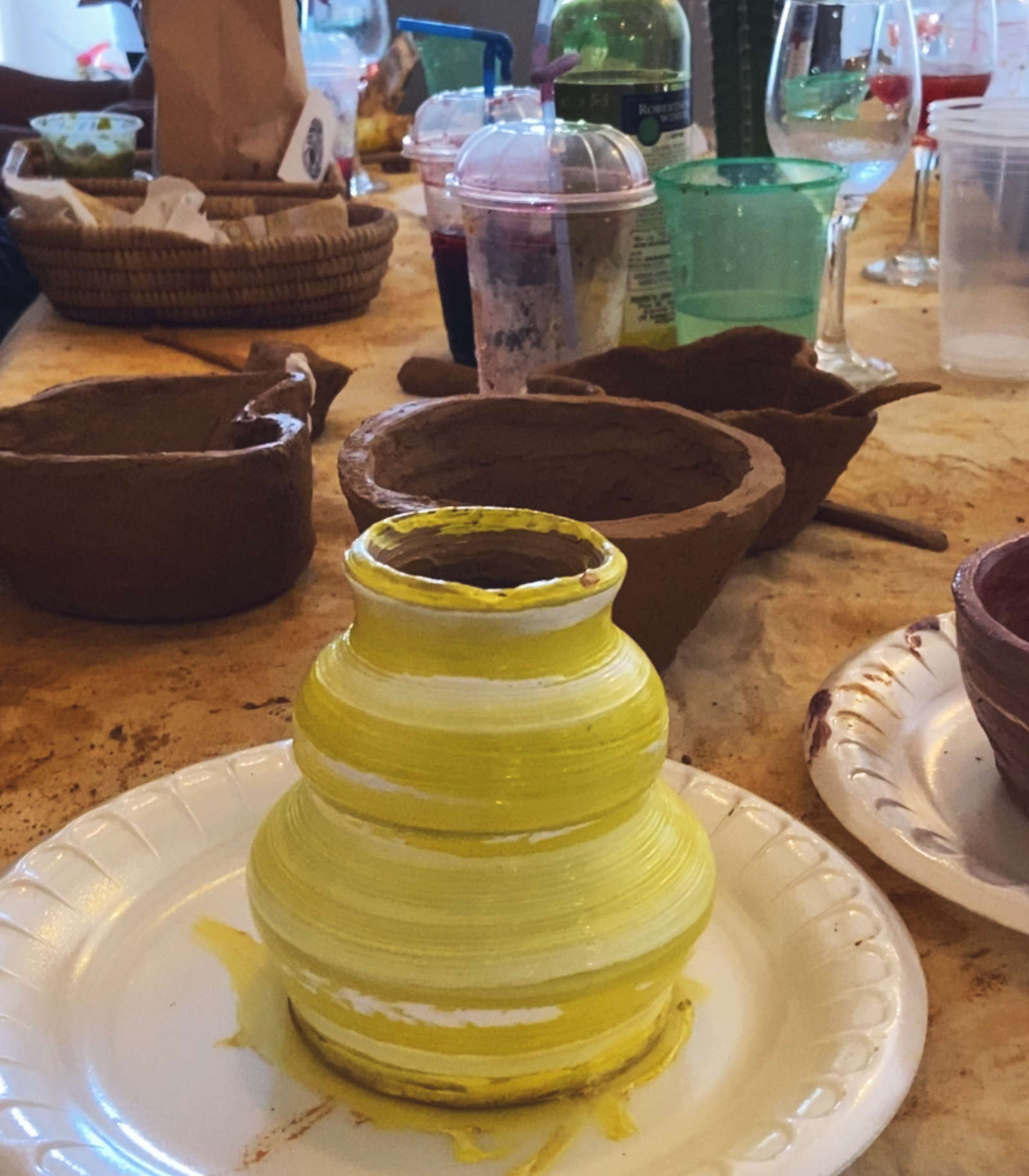 Soother pottery class